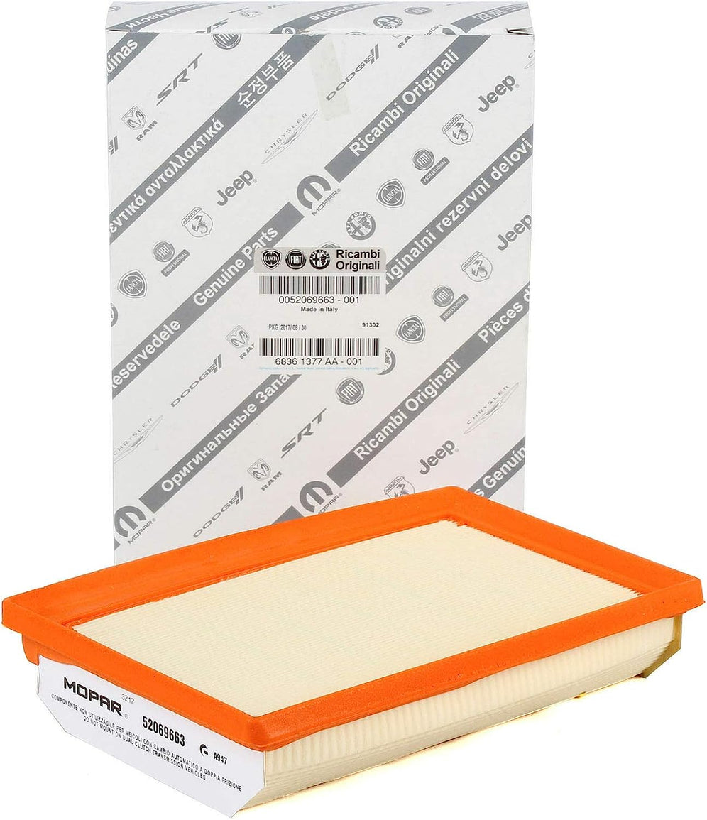 52069663 Filtro Aria compatibile con Tipo Tre Volumi 356 1.4 1.6 120 Hp